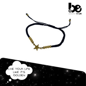 Gouden armband ster BeColourtrue